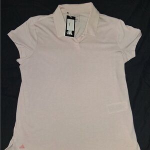 Adidas Light Pink Polo Shirt